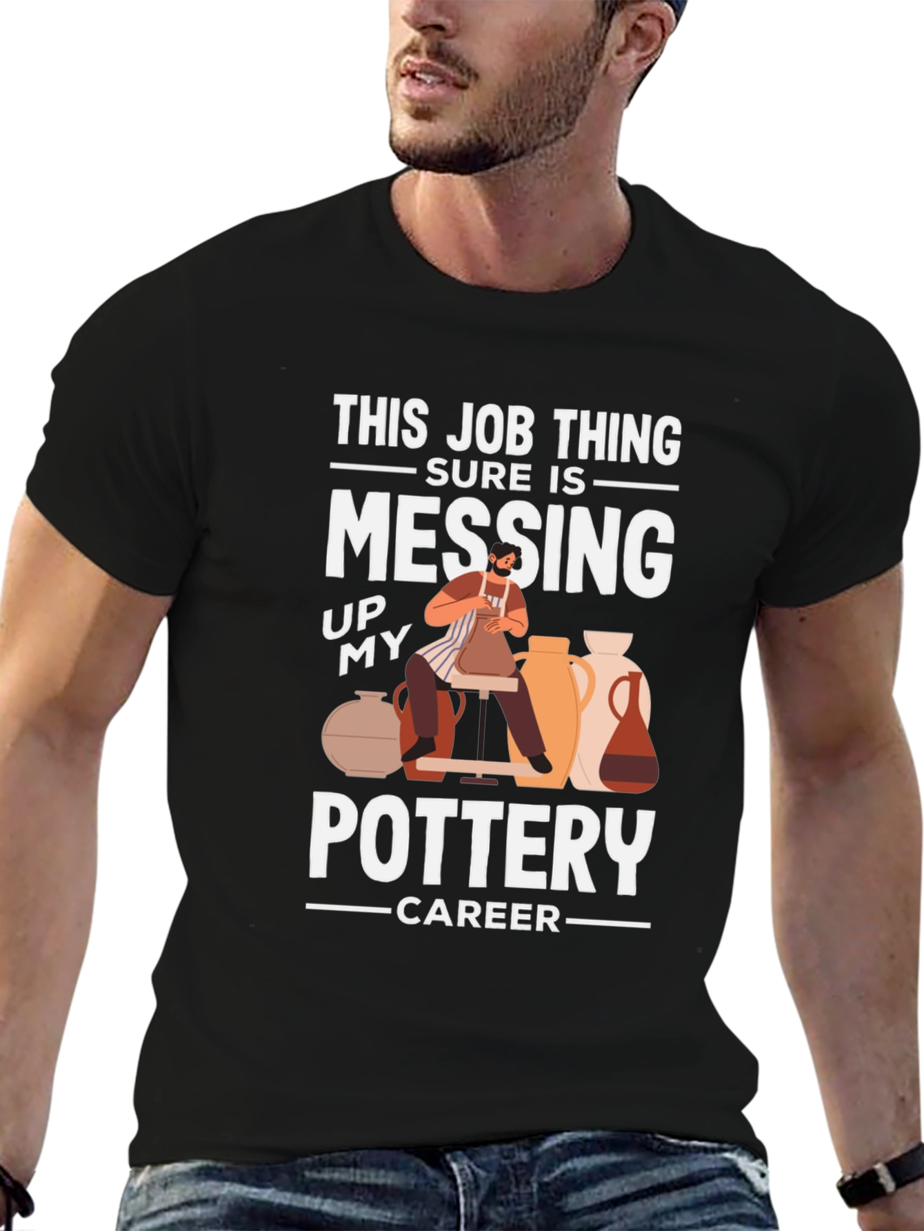Funny Pottery Career T-Shirt