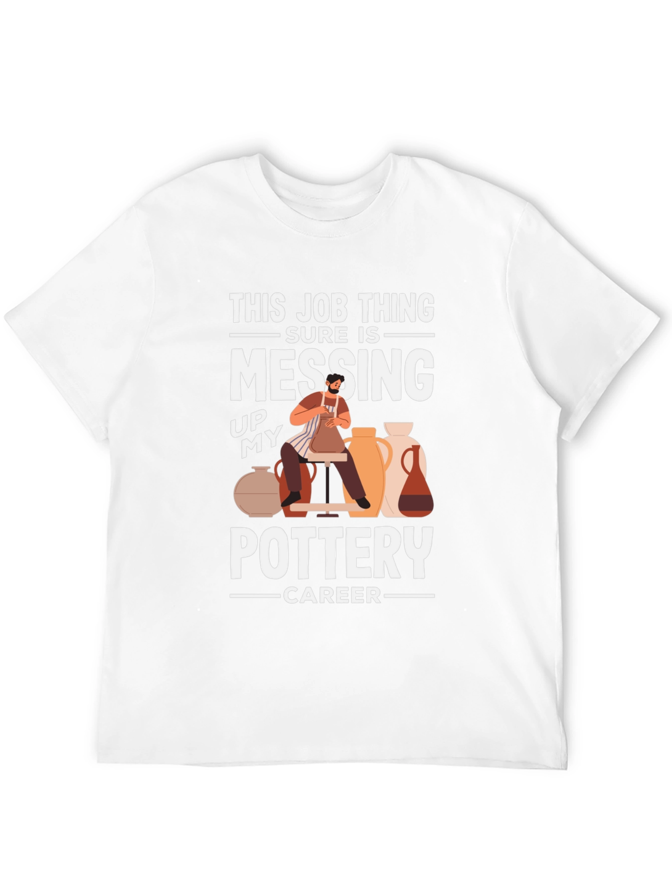 Funny Pottery Career T-Shirt
