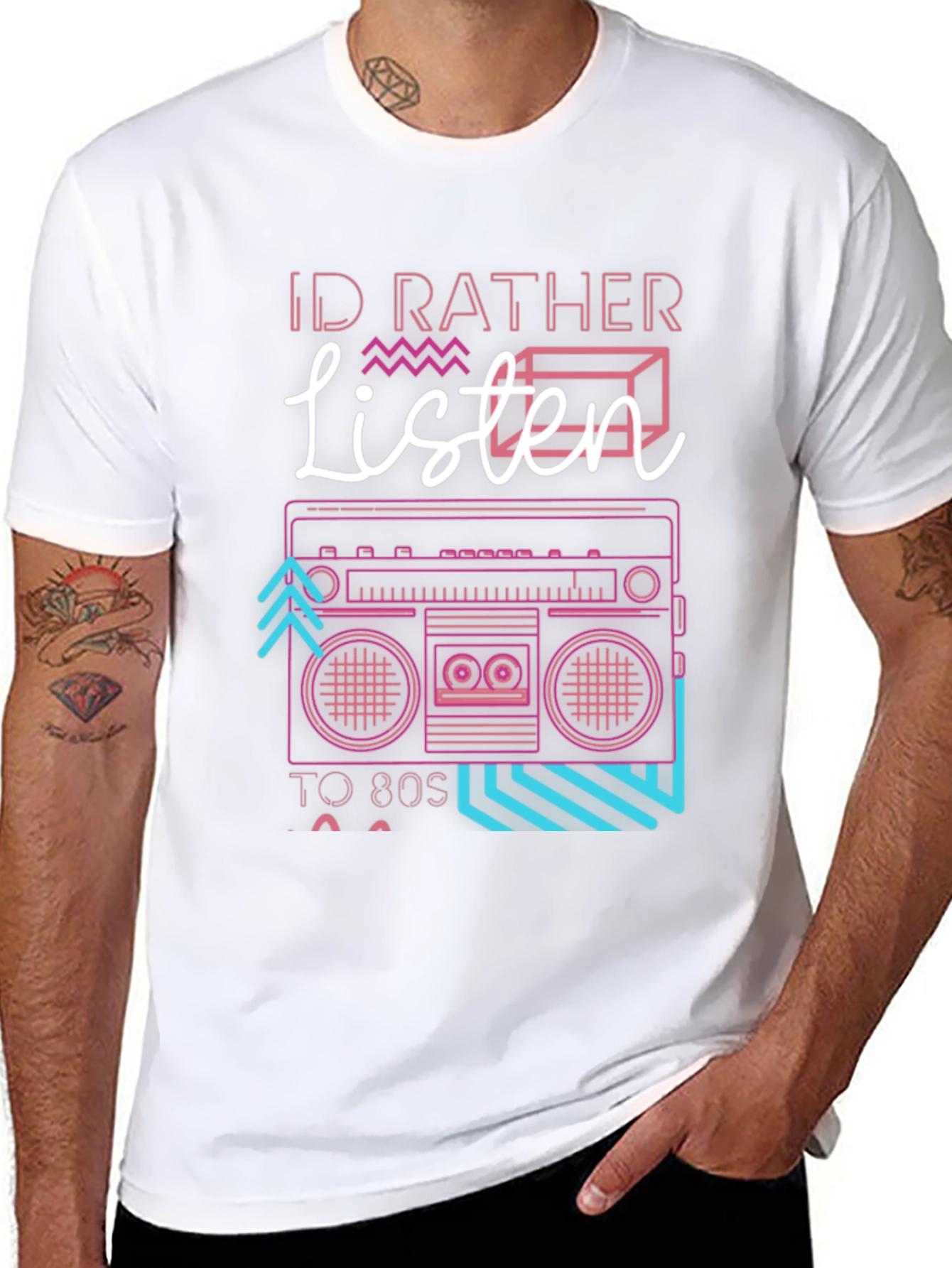 Retro 80s Music T-Shirt