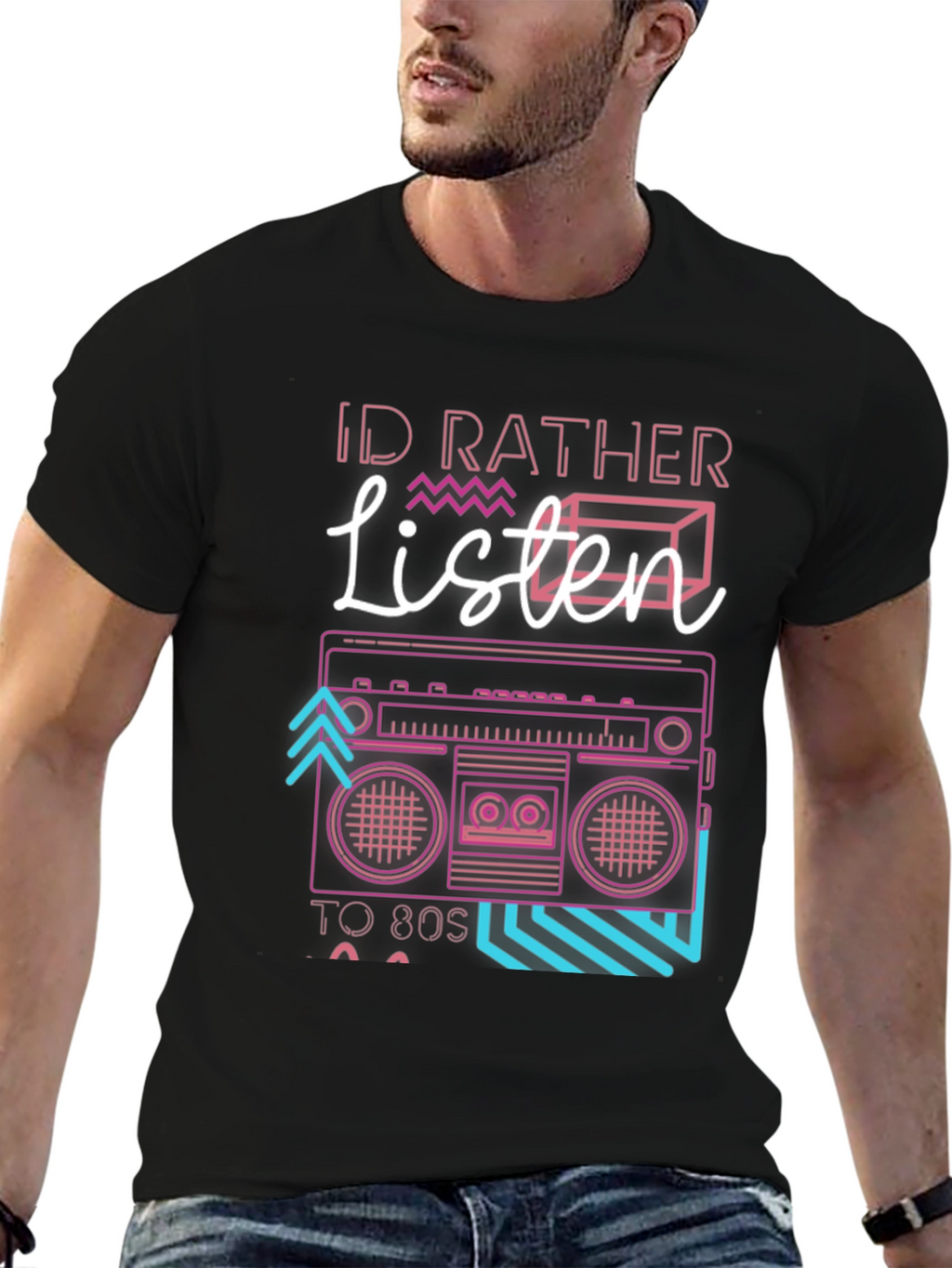 Retro 80s Music T-Shirt