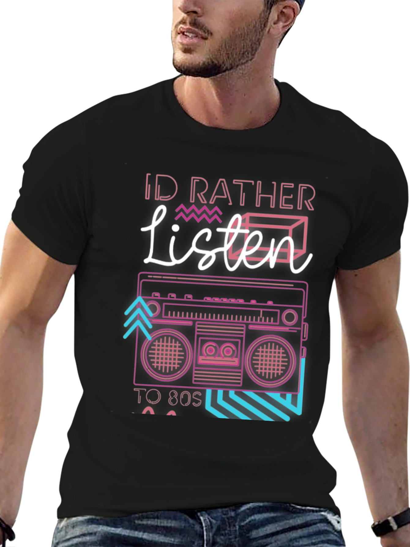 Retro 80s Music T-Shirt