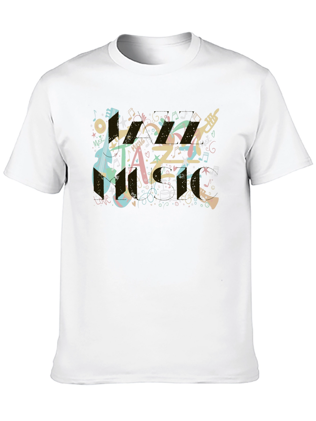 Jazz Music T-Shirt Cool Graphic Tee