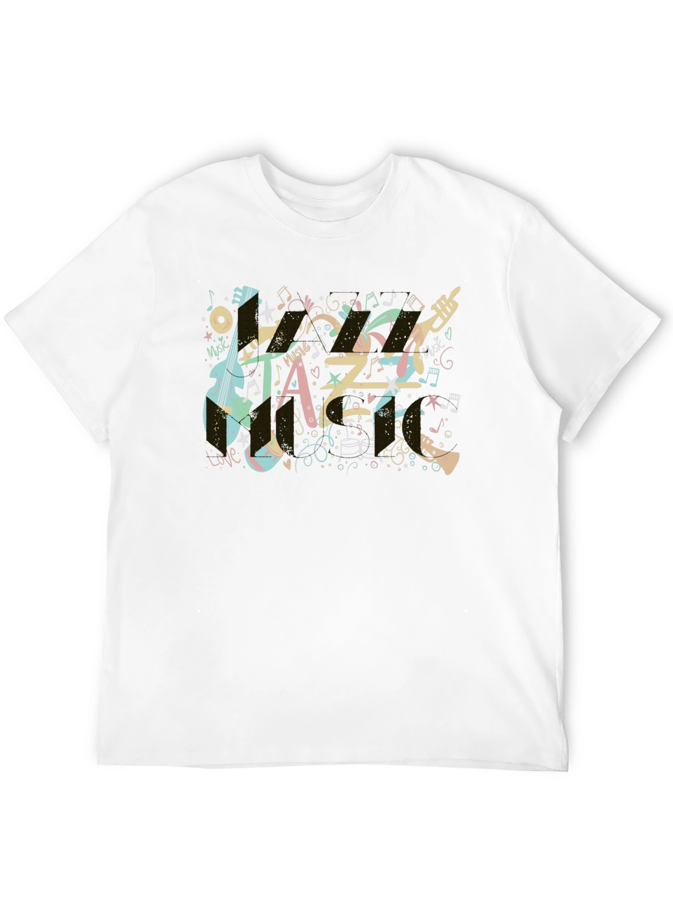 Jazz Music T-Shirt Cool Graphic Tee