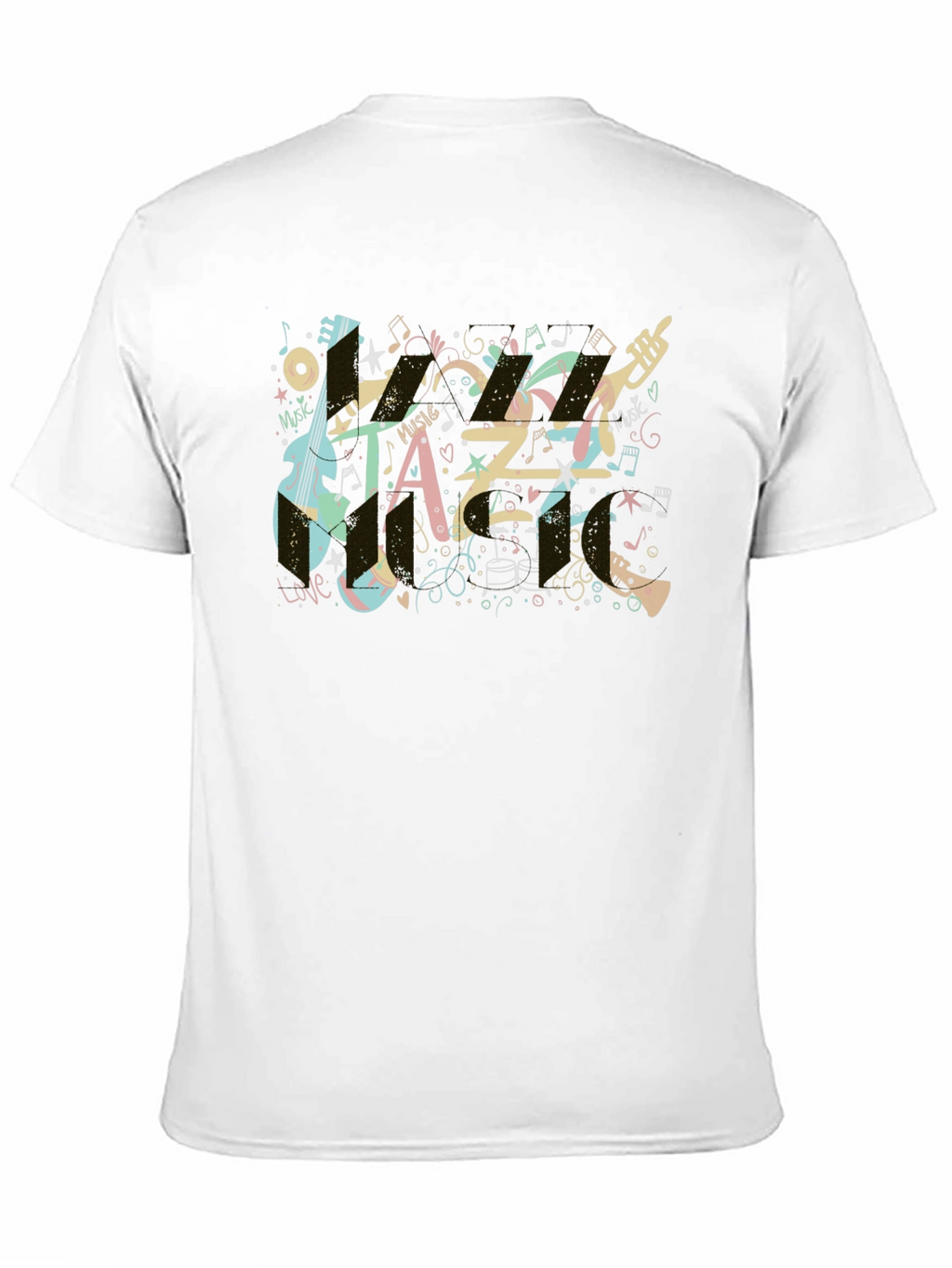 Jazz Music T-Shirt Cool Graphic Tee