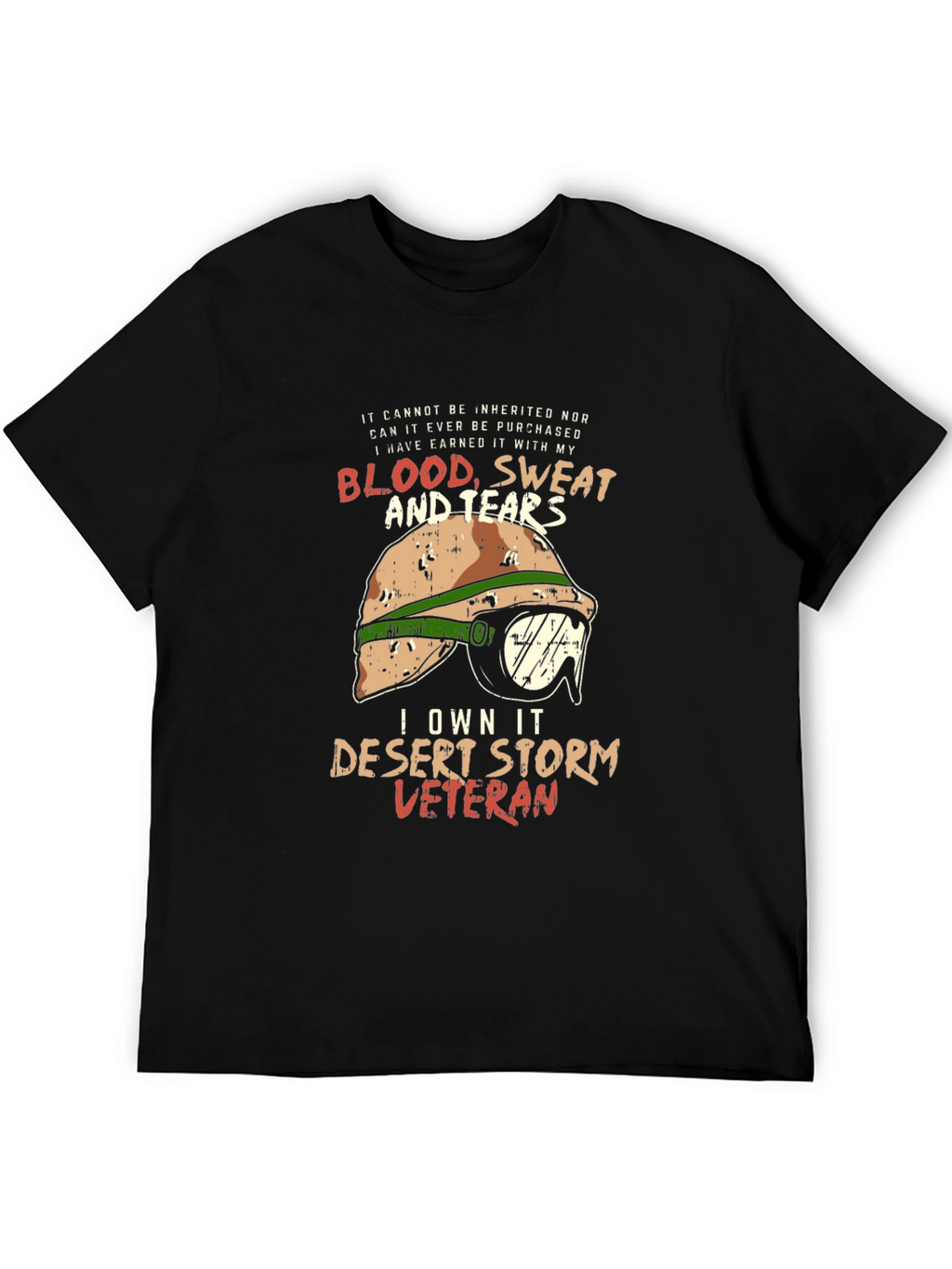 Desert Storm Veteran Graphic T-Shirt