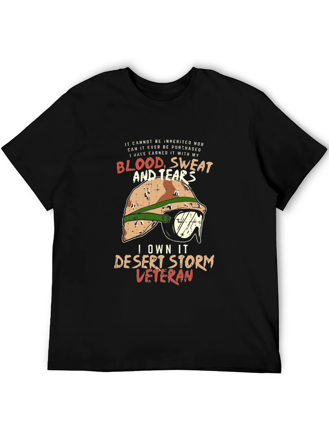 Desert Storm Veteran Graphic T-Shirt