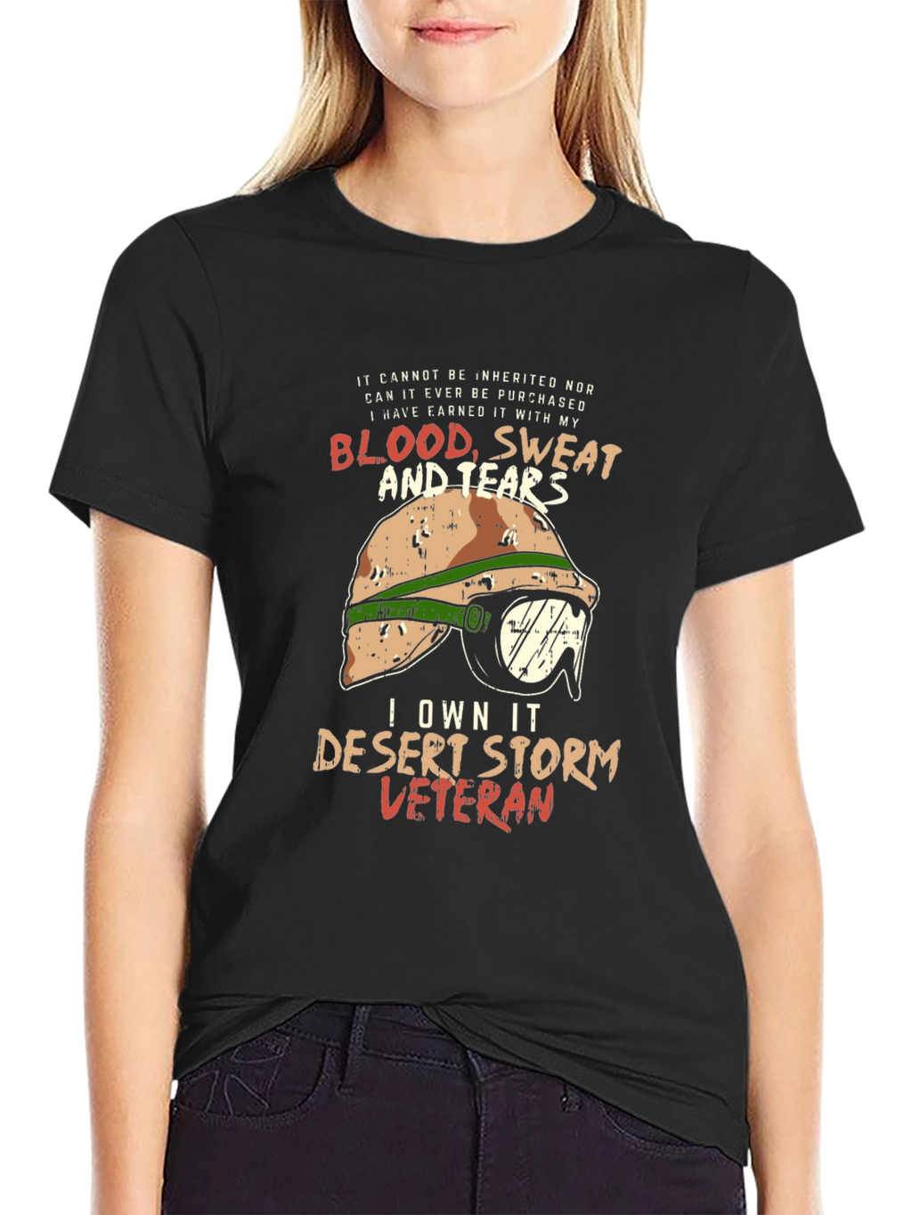Desert Storm Veteran Graphic T-Shirt