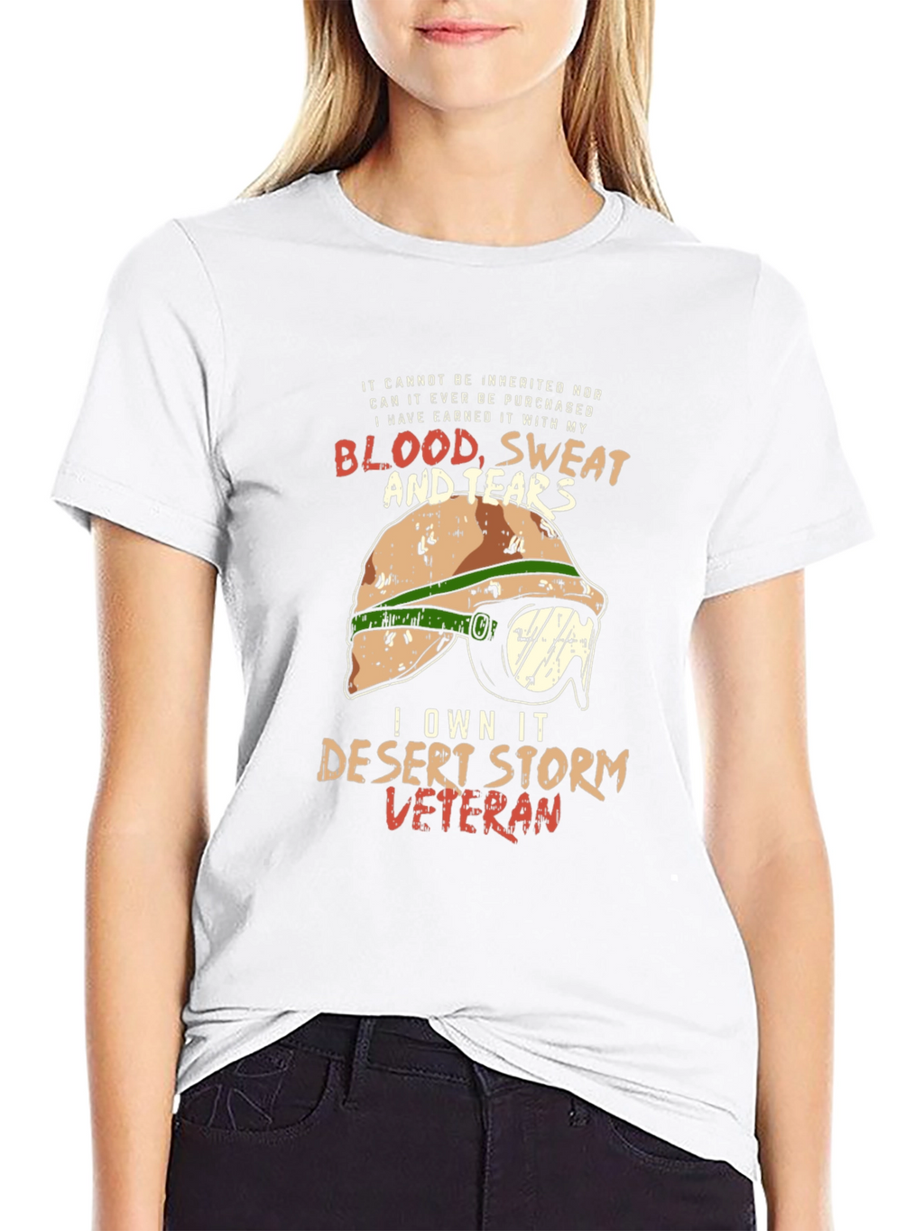 Desert Storm Veteran Graphic T-Shirt