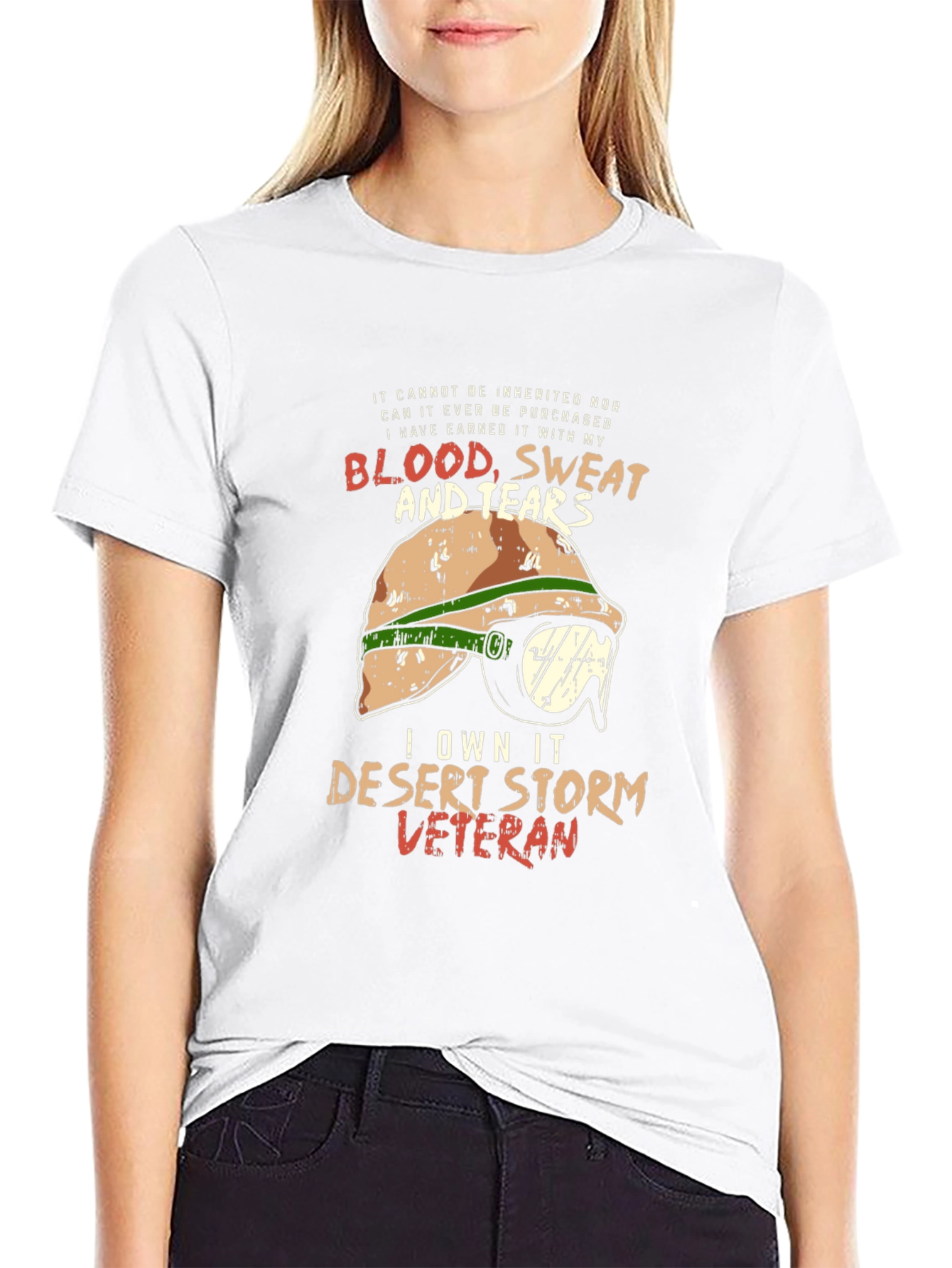 Desert Storm Veteran Graphic T-Shirt