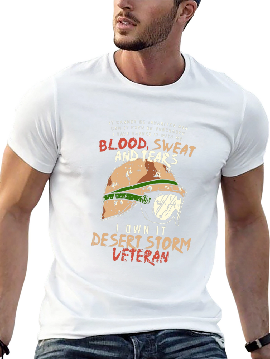 Desert Storm Veteran Graphic T-Shirt