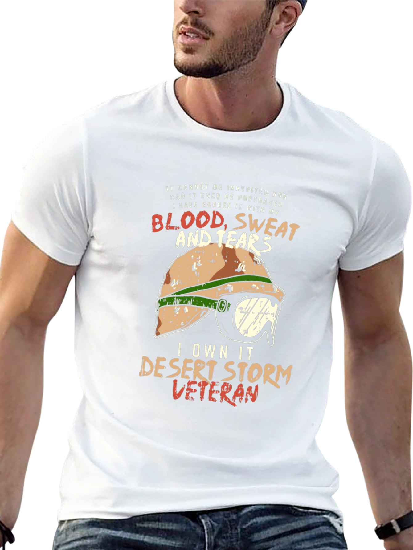 Desert Storm Veteran Graphic T-Shirt