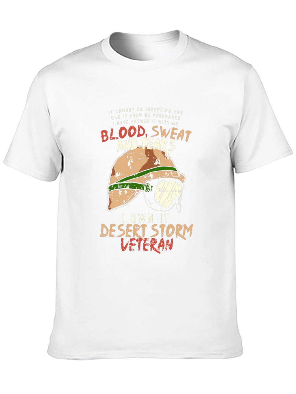 Desert Storm Veteran Graphic T-Shirt