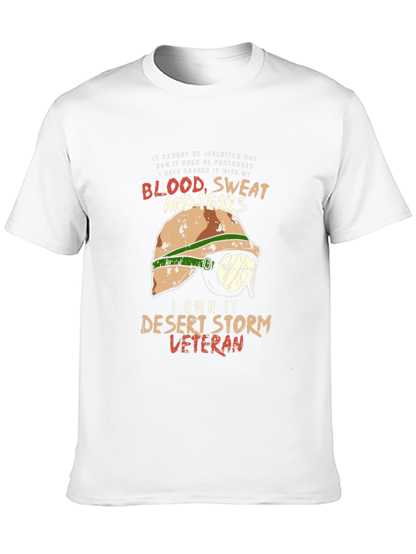 Desert Storm Veteran Graphic T-Shirt