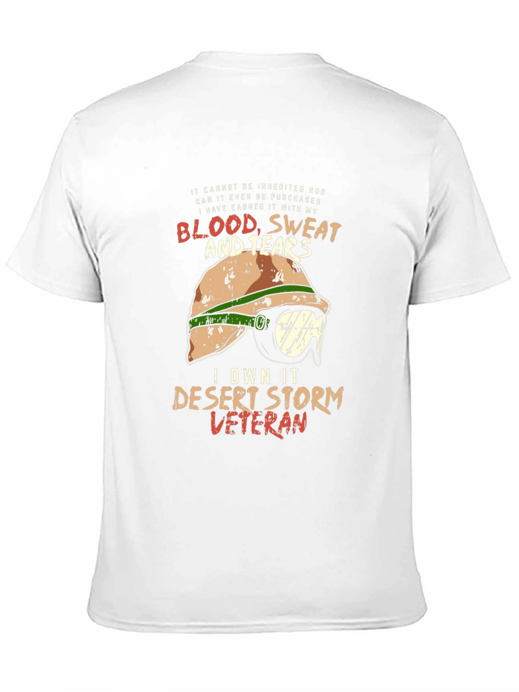 Desert Storm Veteran Graphic T-Shirt