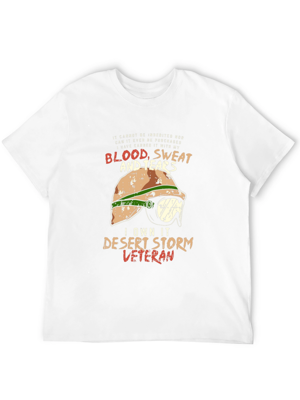 Desert Storm Veteran Graphic T-Shirt