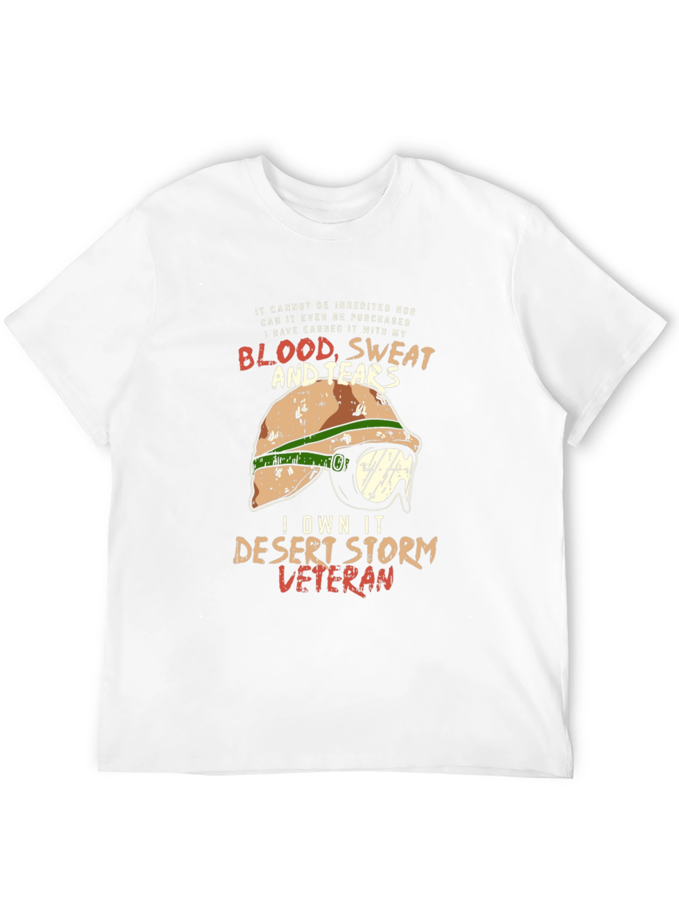 Desert Storm Veteran Graphic T-Shirt