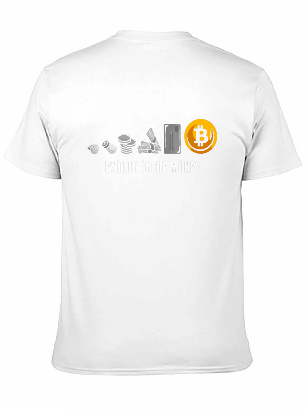 Evolution of Money Bitcoin T-Shirt