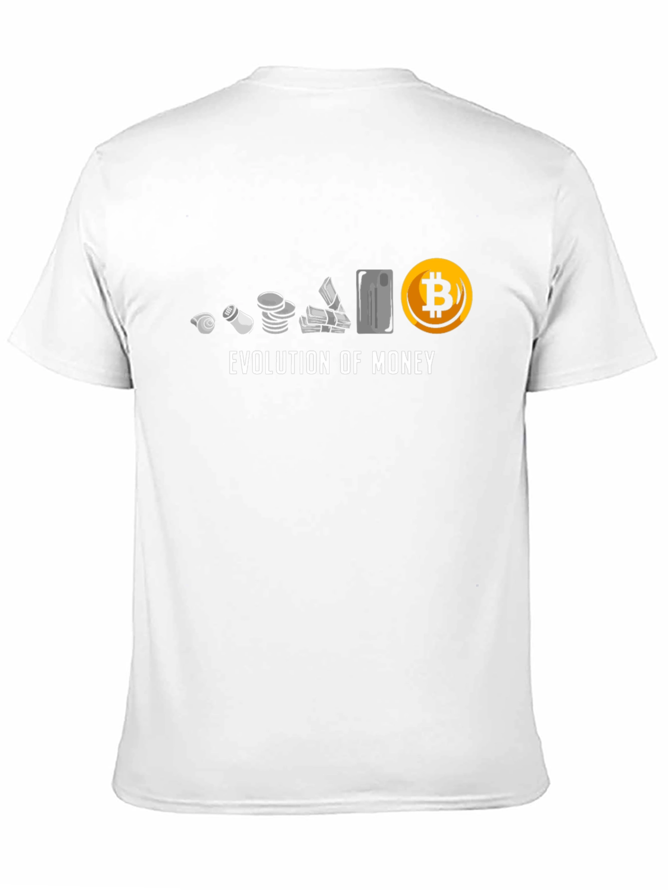 Evolution of Money Bitcoin T-Shirt