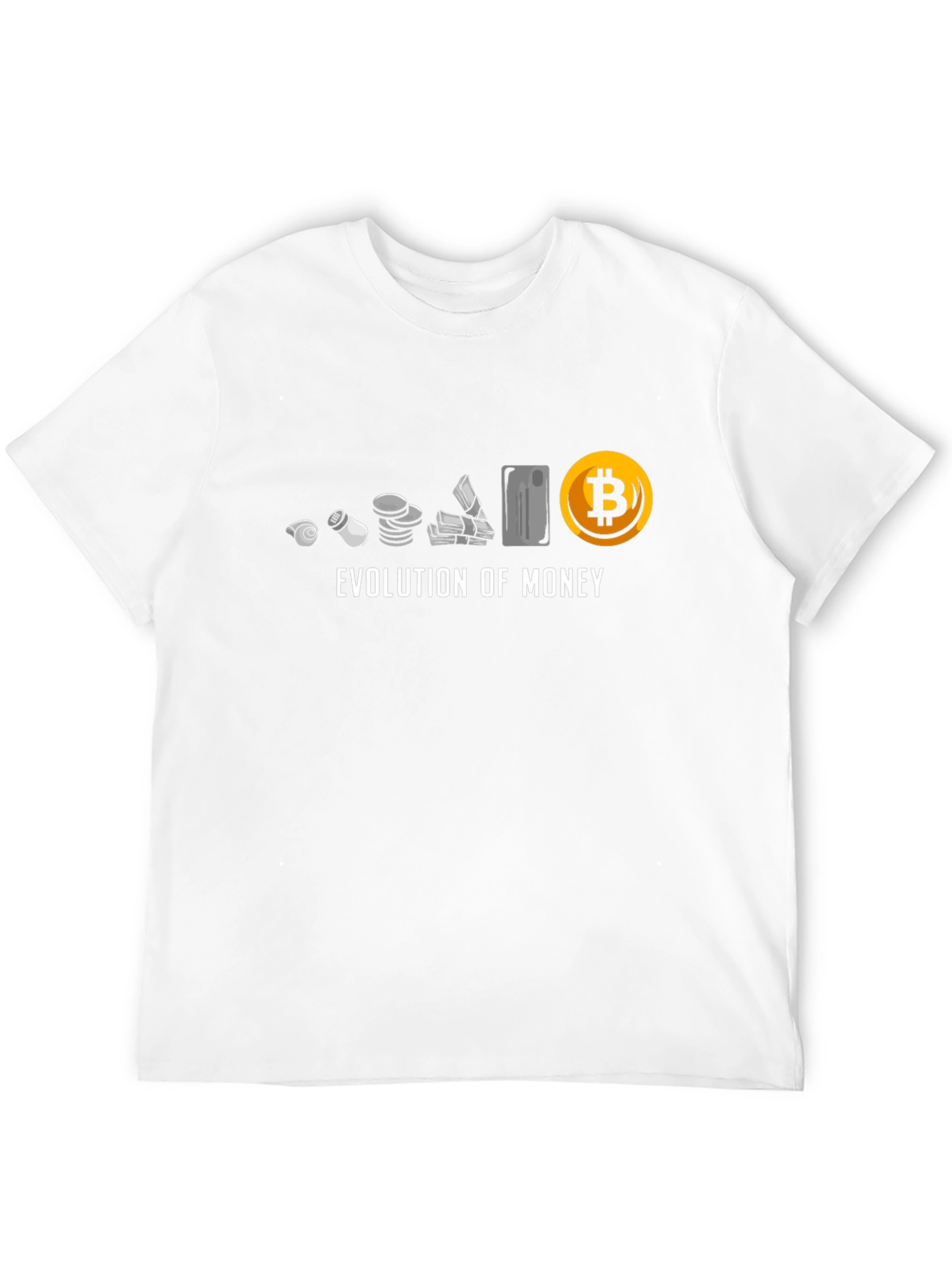 Evolution of Money Bitcoin T-Shirt
