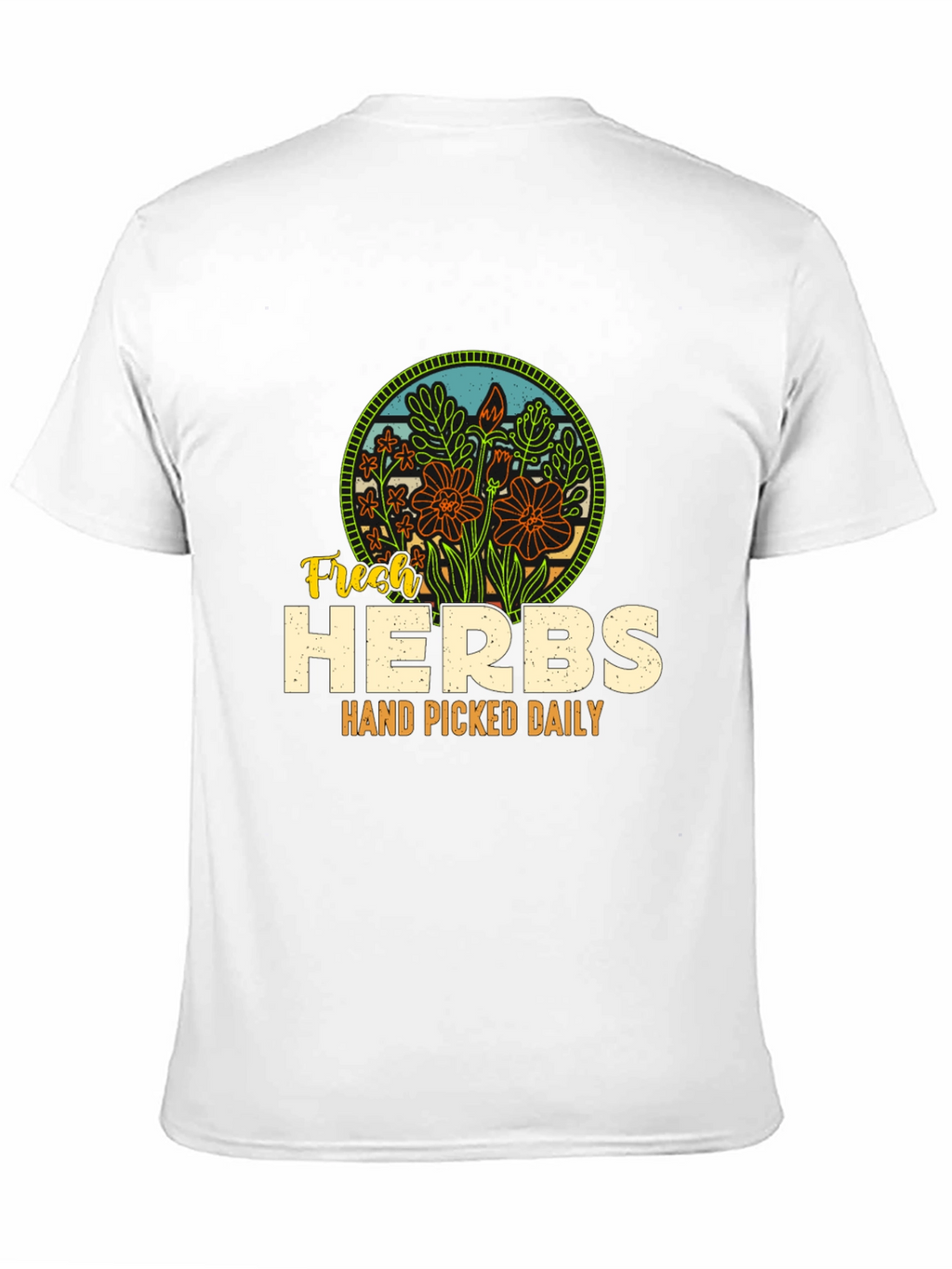 Fresh Herbs Graphic Tee - Hand Picked Daily