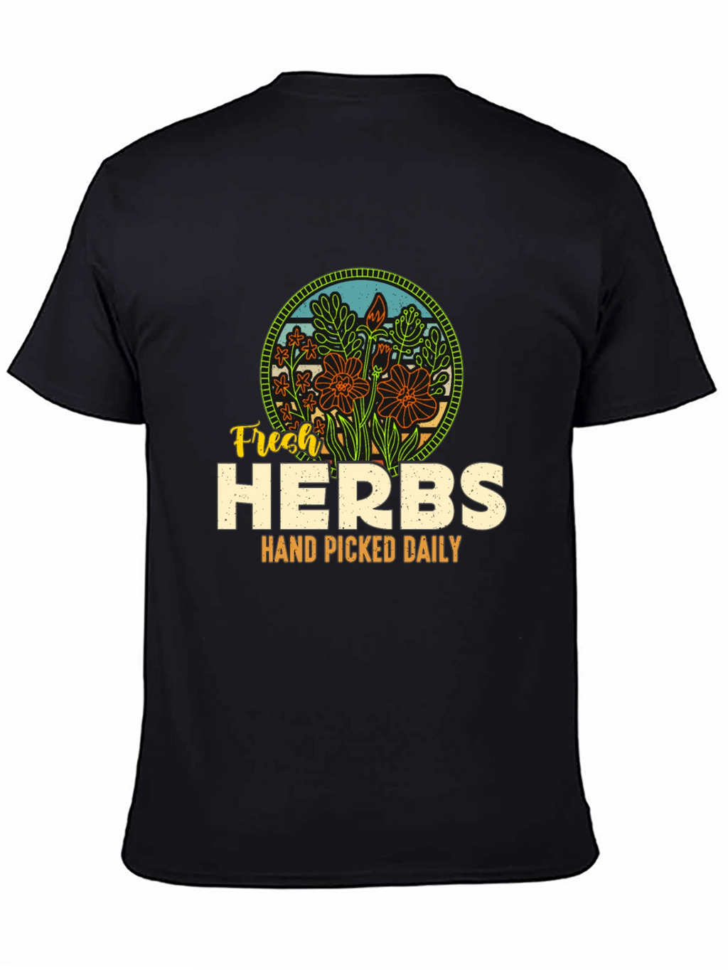 Fresh Herbs Graphic Tee - Hand Picked Daily