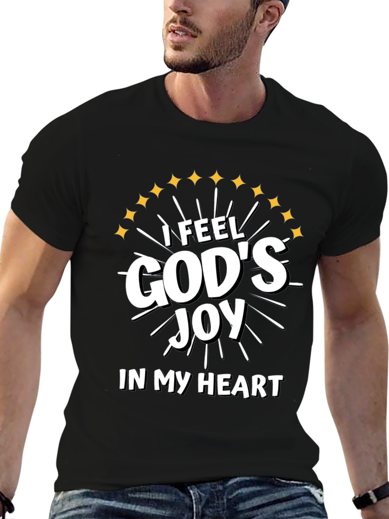 I Feel Gods Joy T-Shirt Christian Apparel