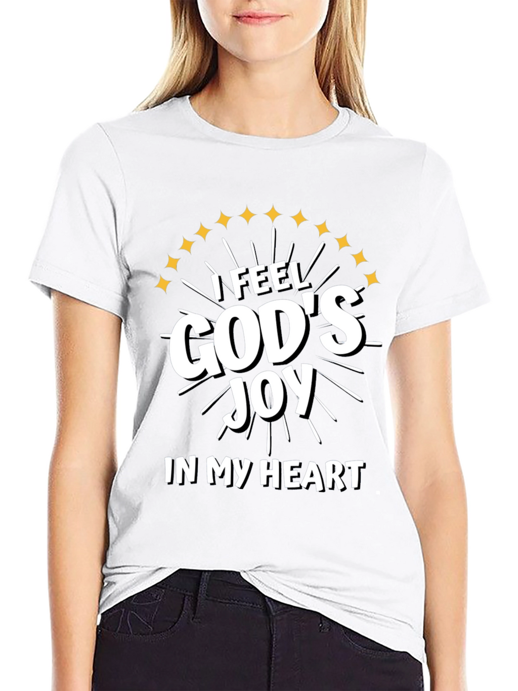I Feel Gods Joy T-Shirt Christian Apparel