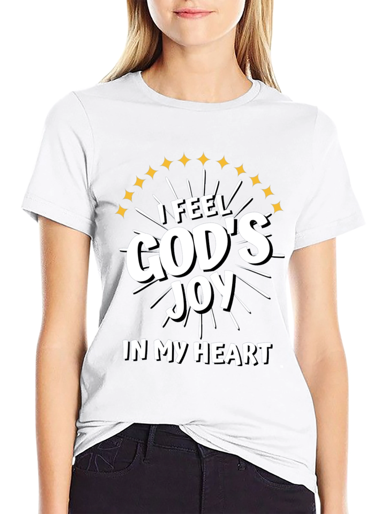 I Feel Gods Joy T-Shirt Christian Apparel