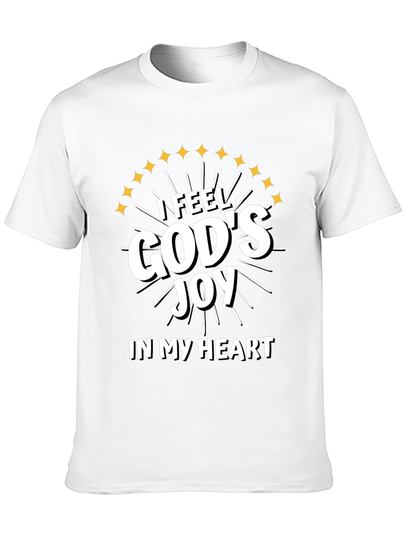 I Feel Gods Joy T-Shirt Christian Apparel