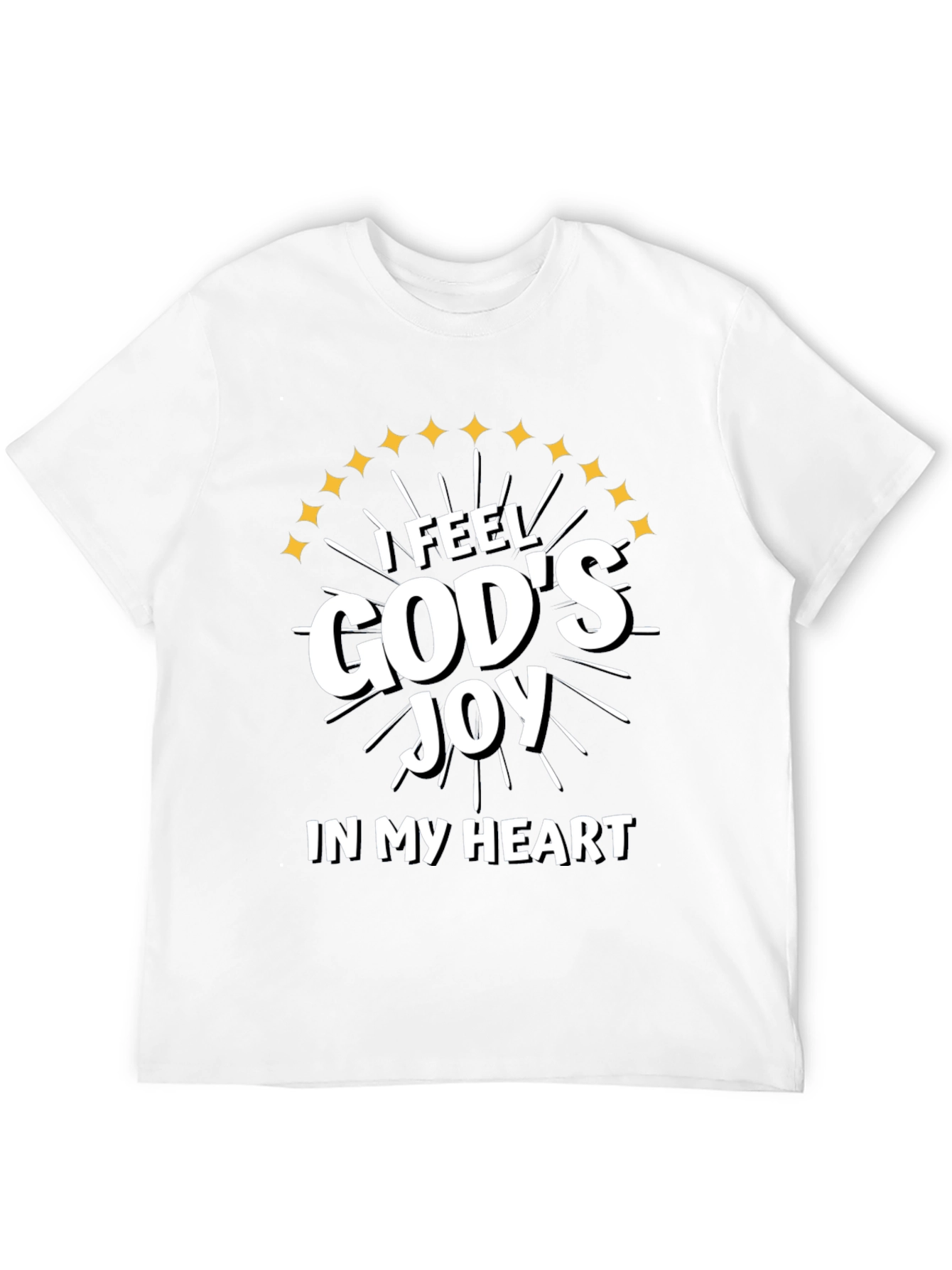 I Feel Gods Joy T-Shirt Christian Apparel