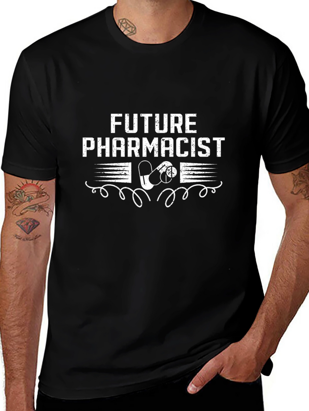 Future Pharmacist T-Shirt - Pill Design