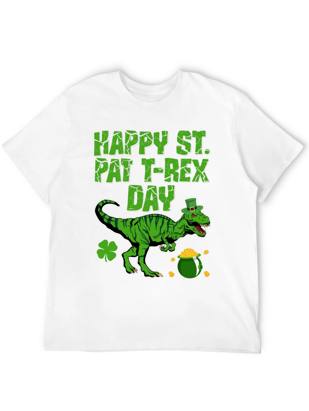 St. Patricks Day T-Rex Graphic Tee