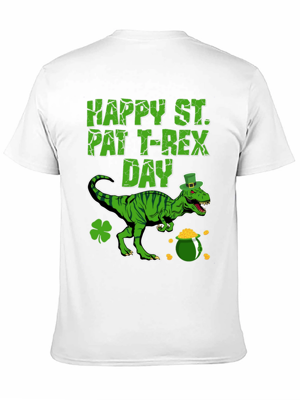 St. Patricks Day T-Rex Graphic Tee