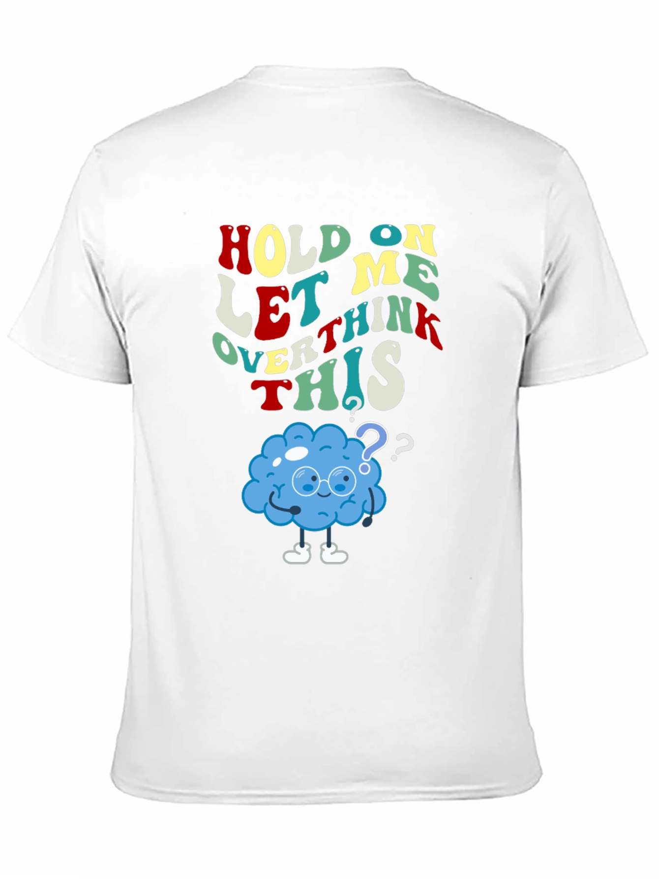 Overthinking T-Shirt - Black Cotton Short Sleeve Tee
