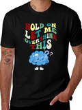 Overthinking T-Shirt - Black Cotton Short Sleeve Tee