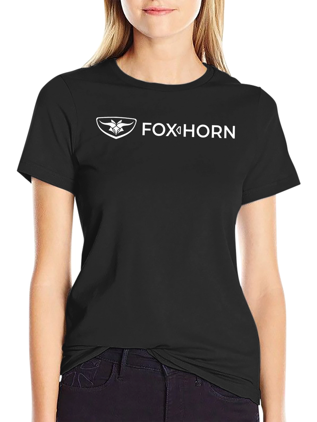 Fox Horn Graphic Tee - Black