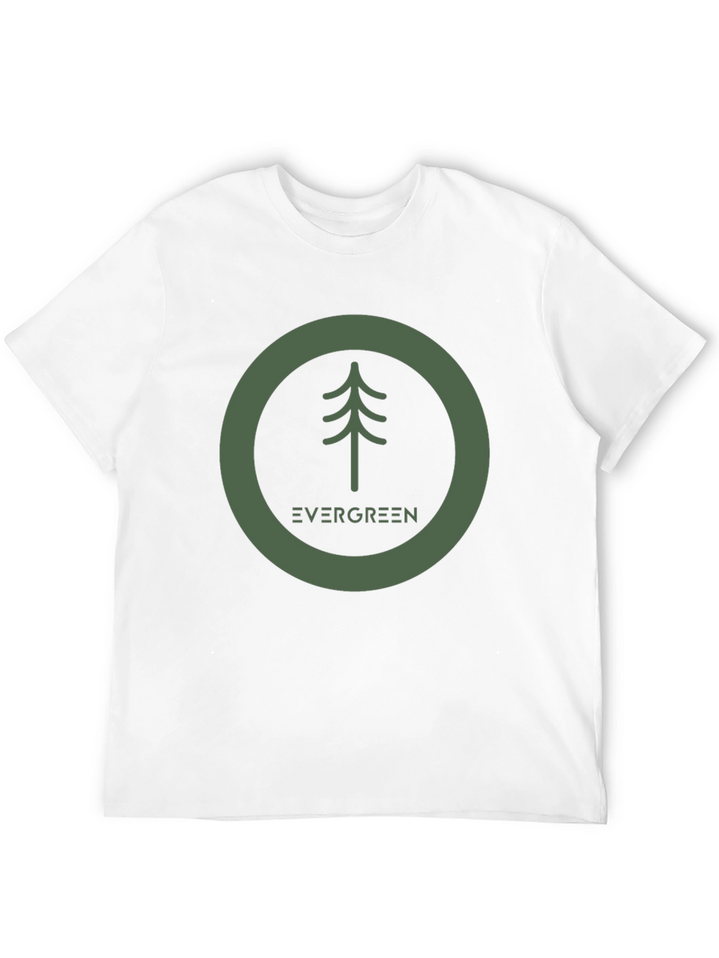 Evergreen Tree Graphic Tee - Nature Inspired Design