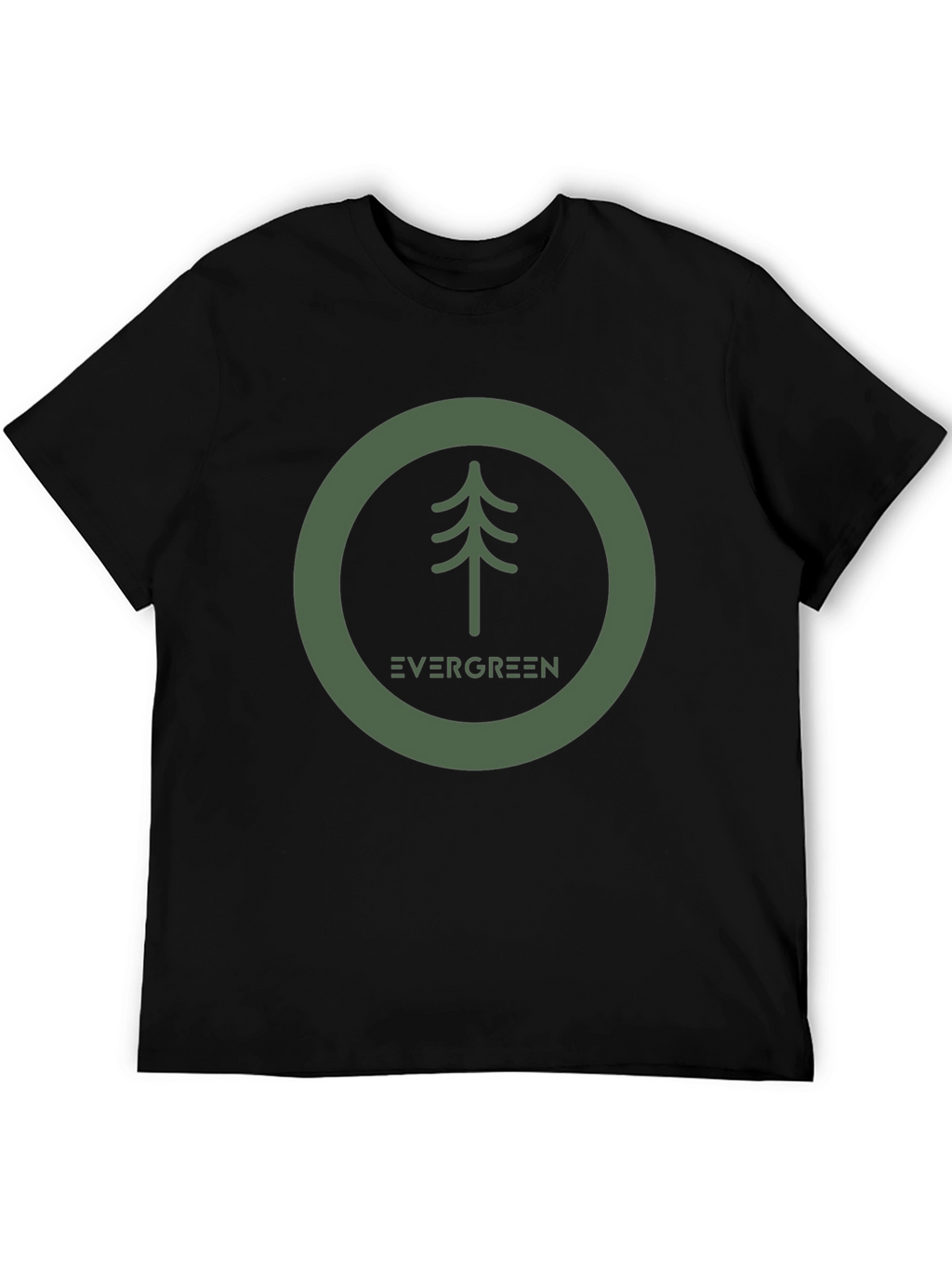 Evergreen Tree Graphic Tee - Nature Inspired Design