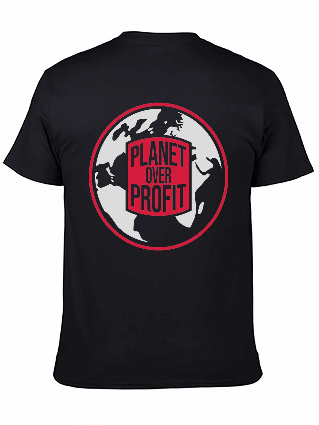 Planet Over Profit Graphic Tee - Earth Activist T-Shirt