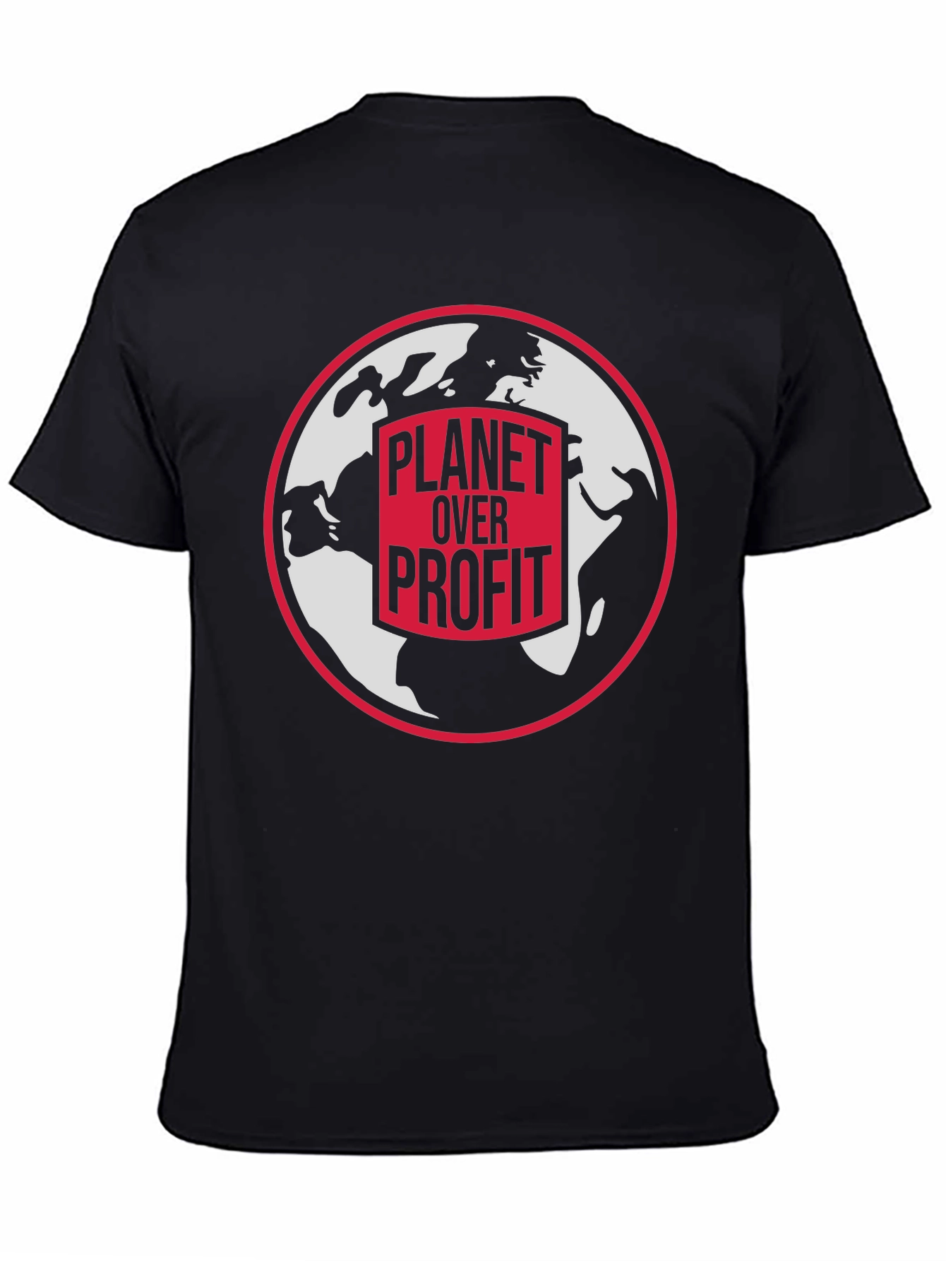 Planet Over Profit Graphic Tee - Earth Activist T-Shirt