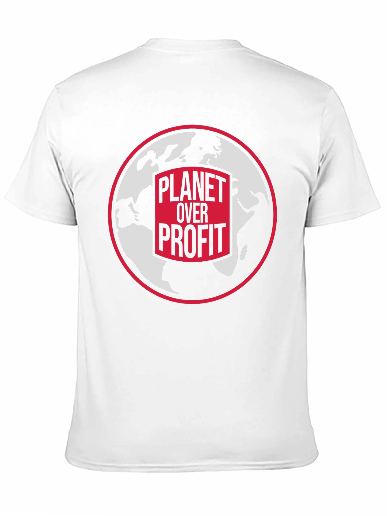 Planet Over Profit Graphic Tee - Earth Activist T-Shirt