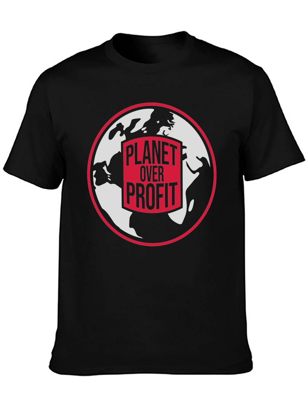 Planet Over Profit Graphic Tee - Earth Activist T-Shirt