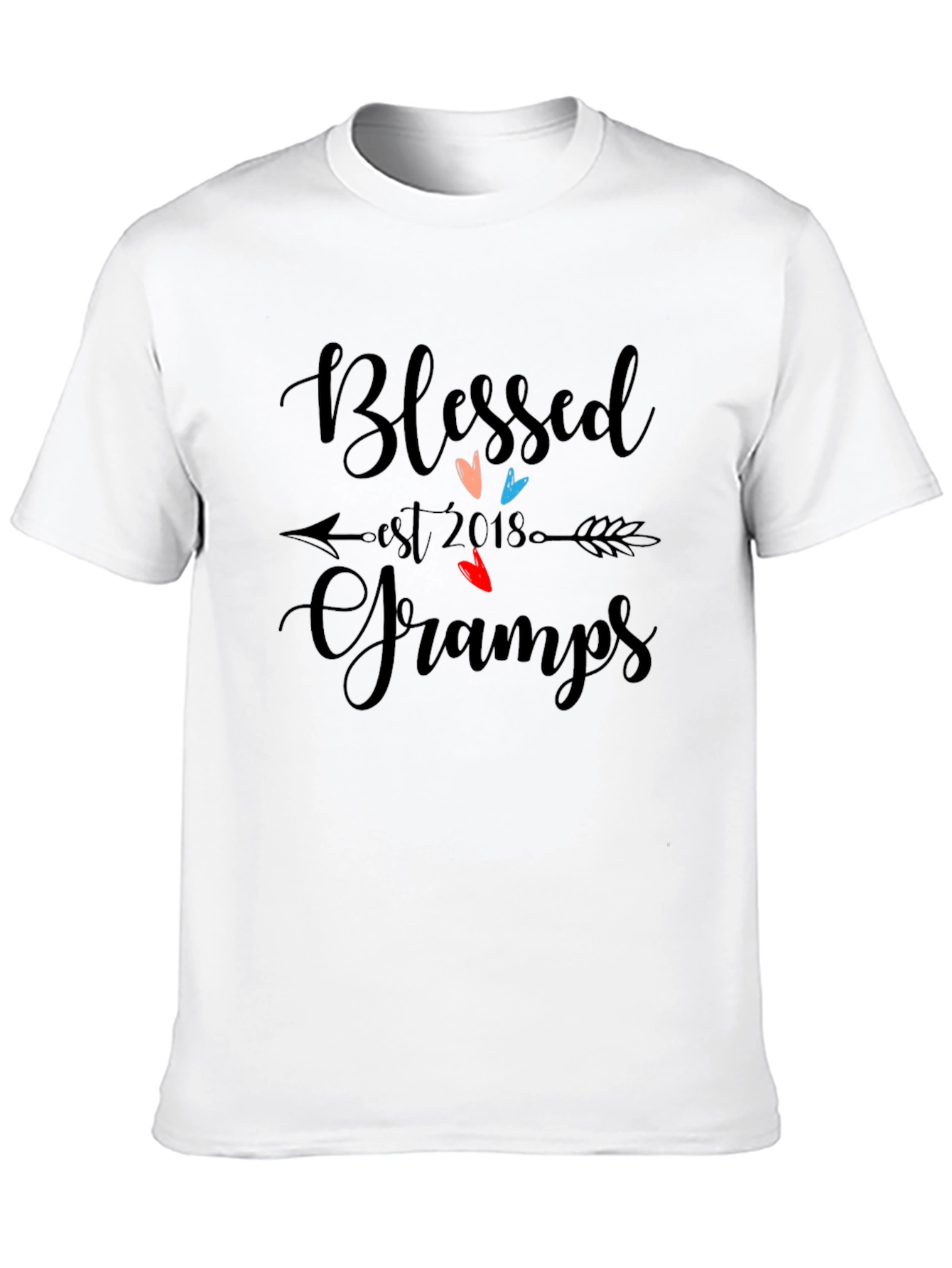 Blessed Gramps Est 2018 T-Shirt