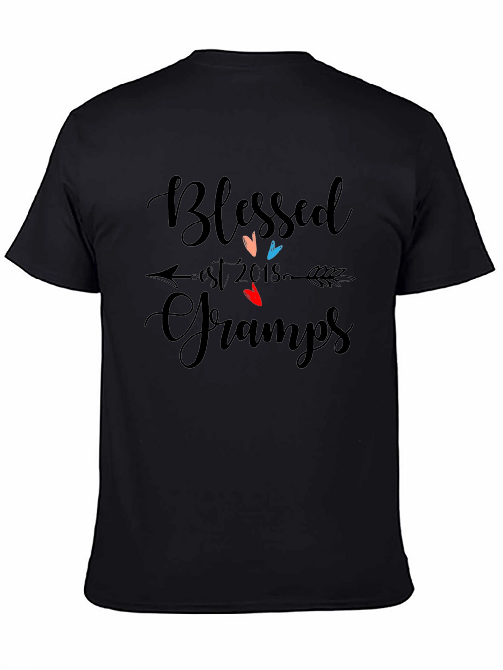 Blessed Gramps Est 2018 T-Shirt