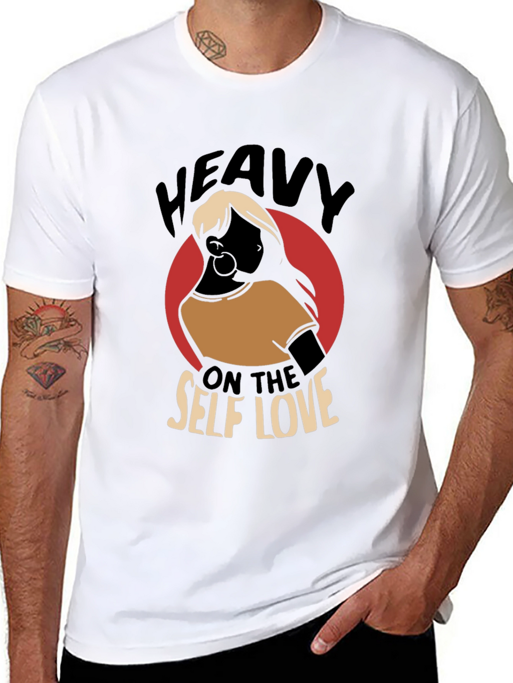 Heavy on Self Love Graphic T-Shirt