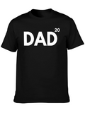 DAD 2020 Black Cotton T-Shirt