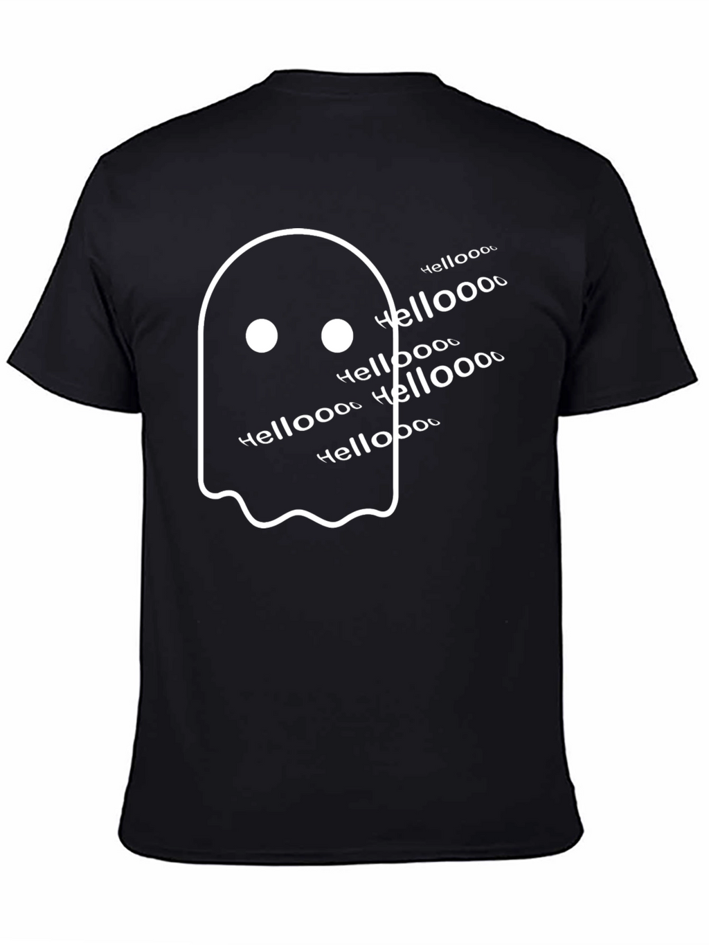 Spooky Ghost Tee - Helloooo! Halloween T-Shirt