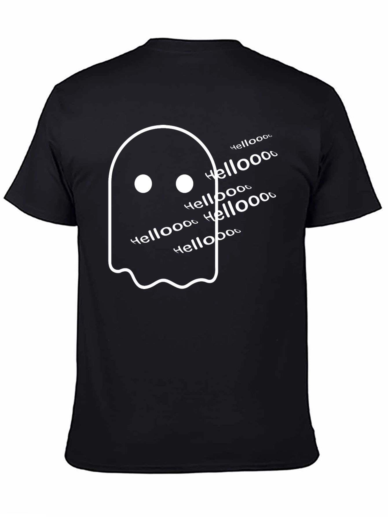Spooky Ghost Tee - Helloooo! Halloween T-Shirt