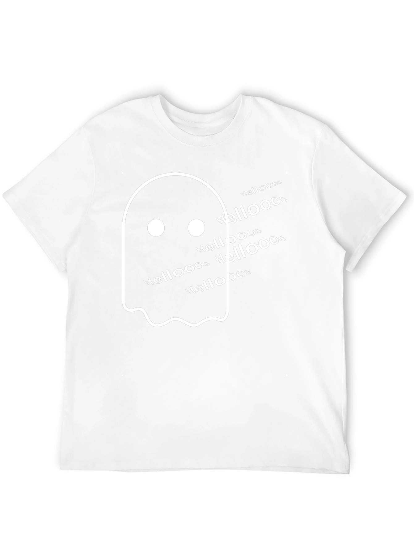 Spooky Ghost Tee - Helloooo! Halloween T-Shirt