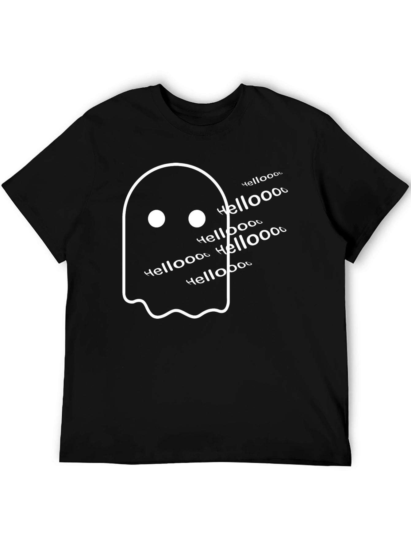 Spooky Ghost Tee - Helloooo! Halloween T-Shirt